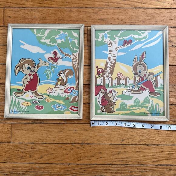 Vintage 30’s 40’s Walter Lantz Productions Framed Art - Picture 2 of 8